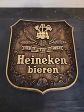 VINTAGE Heineken Bieren Advertising Plaque - Heineken Beer Sign - 12