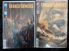 The Transformers #13 (Image Comics Malibu Comics October 2024) cover A&H picture