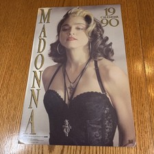 Madonna 1990 Official Wall Calendar Winterland Boy Toy Inc. picture