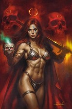 RED SONJA SHE DEVIL WITH A SWORD #2 - LUCIO PARRILLO COVER J INC 1:15 VIRGIN picture