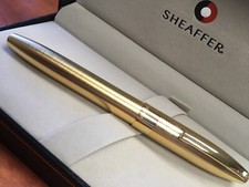 Sheaffer Legacy Heritage Brushed 22K Gold Plate Roller Ball picture