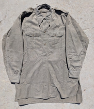 WWII French M35 Shirt German Tropical Use 1942 Dated picture