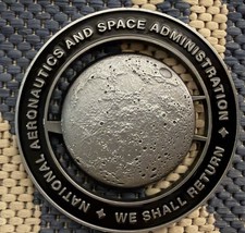 NASA Administrator Jared Issacman Challenge Coin(3.5x3.5) Weighty picture