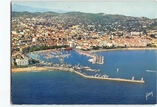 Postcard Le Port et les Jardins du Casino Cannes France picture