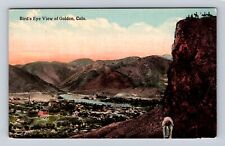 Golden CO-Colorado, Birds Eye View of Golden, Antique Vintage Souvenir Postcard picture