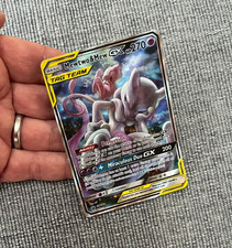 Pokémon TCG Mewtwo & Mew GX SM191 Black Star Promo Tag Team Holo Card picture