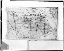 Hancock Michigan Quincy Mine Underground Workings Map c1905 Stamps Coal Mine picture