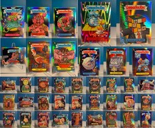 38x 2024 GARBAGE PAIL KIDS GPK CHROME SERIES 7 REFRACTORS - Rory / Drool / Prism picture