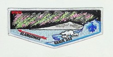 Nanuk Lodge 355 Great Alaska Council AK S36 Elangomat Flap WHT Bdr picture