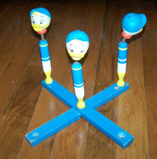 Vintage 1950s Donald Duck Nephews Ring Toss Game - incomplete picture