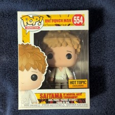 Funko Pop Animation One Punch Man Saitama Hot Topic Exclusive #554 picture