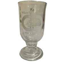 Mobile Greyhound Park Souvenir Glass Vintage Mobile Alabama picture