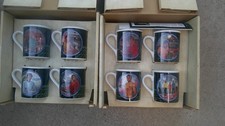 Vintage 1983 Hamilton cllection STAR TREK mug collection.New in the box. (8) picture