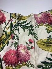 Vintage 1930s - 50s Barkcloth Three 26” x 86” Curtains/Panels – Near MINT picture