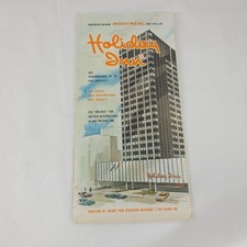 Vintage Holiday Inn Brochure Downtown Montreal Quebec Canada Travel Ephemera picture