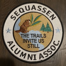 Camp Sequassen CT Yankee Council Alumni Back Patch picture