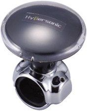 Hypersonic Car Power Handle Easy Steering Suicide Knob Black Spinner Steering W picture