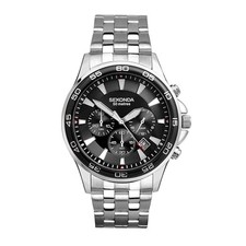 Sekonda Jenson Mens 44mm Chronograph Quartz Watch with Stainless Steel Bracel... picture