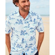 Tommy Bahama Nova Wave Beach Days Camp Shirt -size XL/TG picture