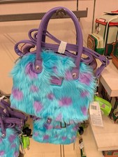 NEW 2026 Disney Parks Loungefly Sulley & Mike Monsters Inc. Furry Crossbody Bag picture