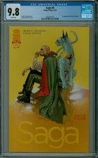 SAGA 4 1st print CGC 9.8 NM MT Vaughan Staples Image comics 4063407015 picture