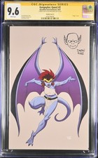 GARGOYLES: QUEST #2 VIRGIN CGC SIGNATURE GOLD 9.6 1 OF 1 SKETCH  DREW MOSS 1:15 picture