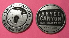 RARE & Discontinued Vintage Design Bryce Canyon Natural Bridge Token picture