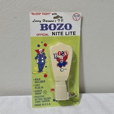 Vintage Bozo the Clown Night Lite Larry Harmon 1960s New picture