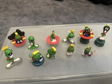 Vintage Looney Tunes Marvin the Martian PVC Figures Lot of 11 K-9 Applause 90s picture