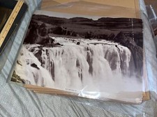 Large Vintage Photo: No 7 Shoshone Falls Idaho - The Knapp Co New York Waterfall picture