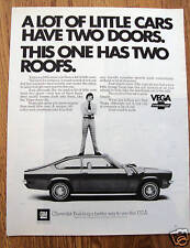1972 Chevrolet Vega Ad Has Two Roofs picture