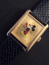 Rare NOS Vintage Bradley Mickey Mouse Women's 23mm Mechanical Watch picture