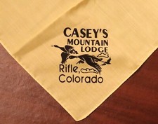 CASEY'S MOUNTAIN LODGE (RIFLE, COLORADO) - SCARF / BANDANA - GEESE IN FLIGHT  picture