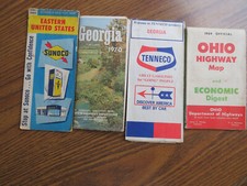 Four Older Maps: 1962 1969 1970 1971 picture