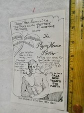The Pigeon House Gay Bar Restaurant 1979 1980 ( old town ) Key West Florida AD picture