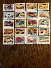 KRAZY FUNNY CARS: COMPLETE SET   1976 WONDER BREAD: SCARCE picture