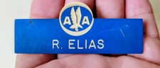 American Airlines Employee Name Badge R. ELIAS Vintage  picture