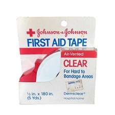Vintage 1985 Johnson & Johnson First Aid Tape 1/2