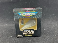 VINTAGE 1995 MICRO MACHINES STAR WARS FAN CLUB DARTH VADER STAR DESTROYER picture