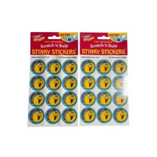 Trend Retro Stinky Stickers Lemon Juice Scratch n Sniff 2 Packs crafts 80s Style picture