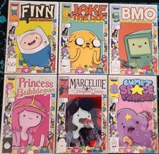 Adventure Time Complete 6 Comic Set Limited 500 JJ Harrison Variants NM Set picture