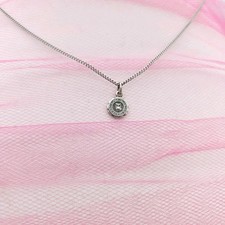Vintage COLUMBIA COLLEGE Necklace Sterling Silver Antique Pendant And Chain NYC picture