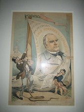 WILLIAM MCKINLEY FOR PRESIDENT ART WORK BY KEPPLER & J. OTTMAN LITH. CO. 1900 picture