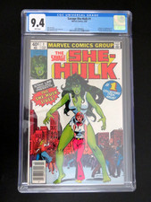 SAVAGE SHE-HULK #1 CGC 9.4 ORIGIN & 1ST APPEARANCE OF SHE-HULK (JESSICA WALTERS) picture