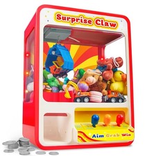 JOYIN Claw Machine Arcade Toy with LED Light & Adjustable Sound, Rechargable picture