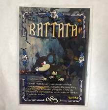 PRISMA 2024 Pokémon Trick or Trade Rattata Holo Card #085 English picture