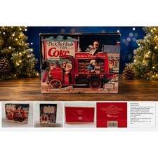 1993 Coca-Cola Deck The Halls With Coke Musical NIB Factory Sealed Enesco 593591 picture
