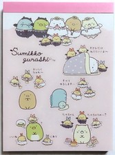 San-X Character Sumikko Gurashi Angel & Devil Mini Memo Pad 60 2026 MADE JAPAN picture