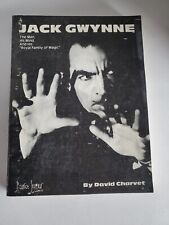 Rare vintage 1988 magic tricks book Jack Gwynne stage illusions 