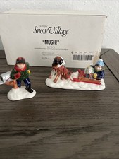 Department 56 “Mush”The Original Snow Village Vintage Retired #5474-7 picture